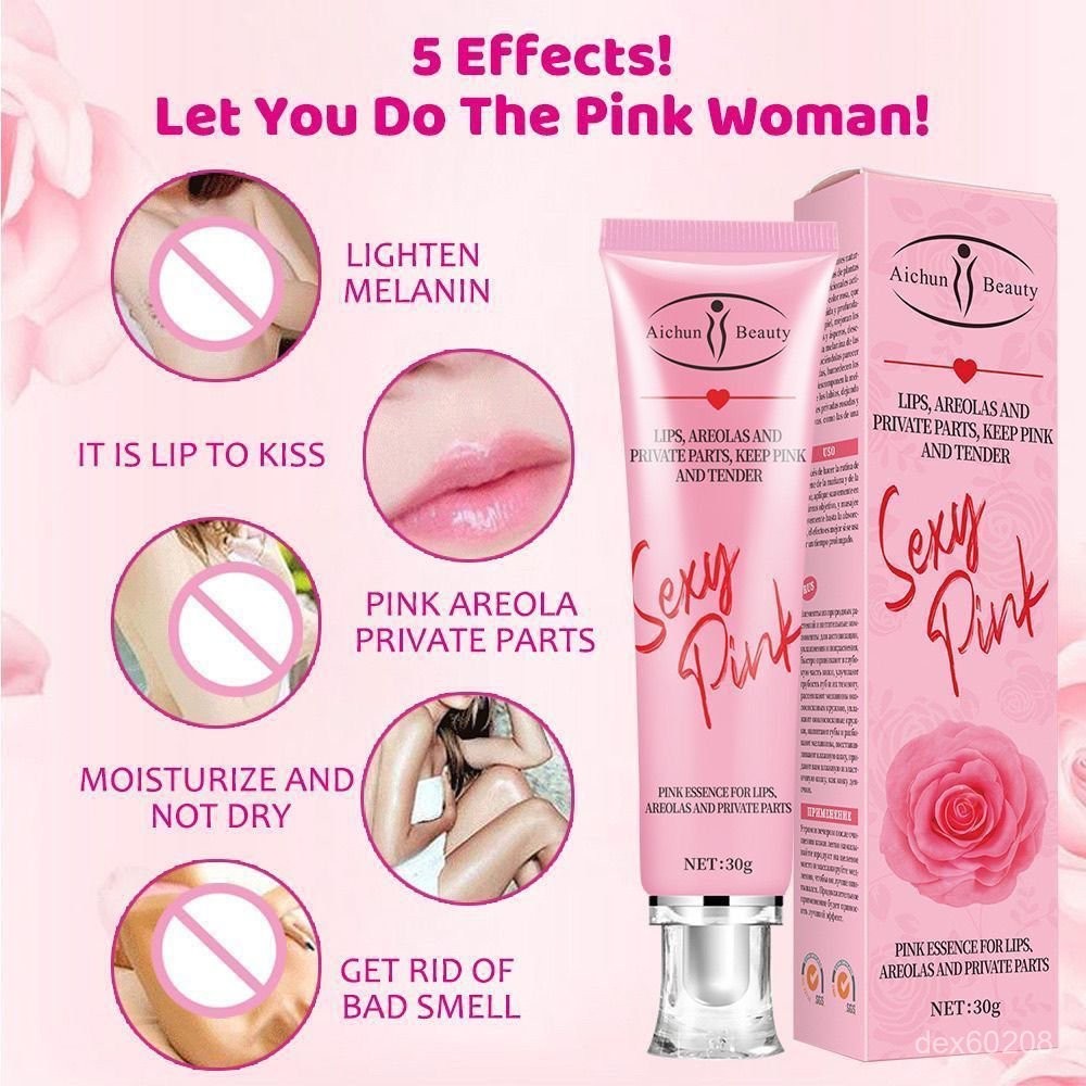 👉✨Pink Areola Whitening Cream Armpit Elbow Knee Legs Thigh