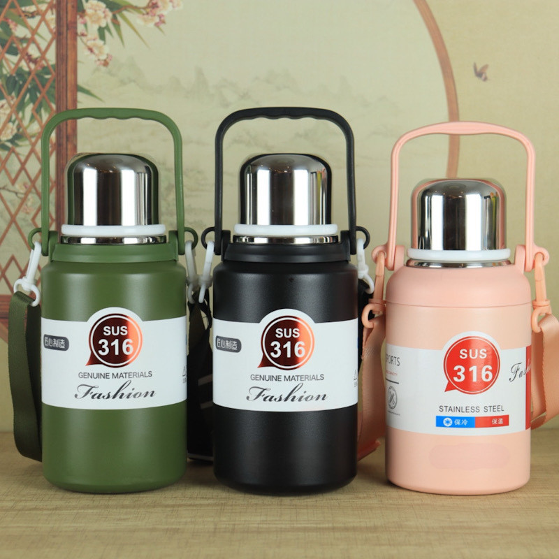 【新品推薦】小金剛保溫杯網紅小胖墩福利禮品印字刻字不銹鋼保溫杯手提水壺