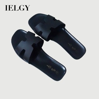 IELGY 韓版低跟耐磨防臭果凍鞋水晶拖鞋沙灘夏季