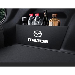 【CX-5 Mazda專用】適用於21-25款cx5後備箱隔闆汽車用品改裝配件2024款整理收納箱儲物盒