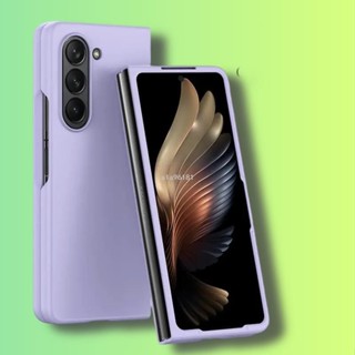 三星fold6 手機殼 Samsung Fold 6 5 4 3 親膚感硬殼 全包防摔手機保護套 手機套 保護殼 日韓系