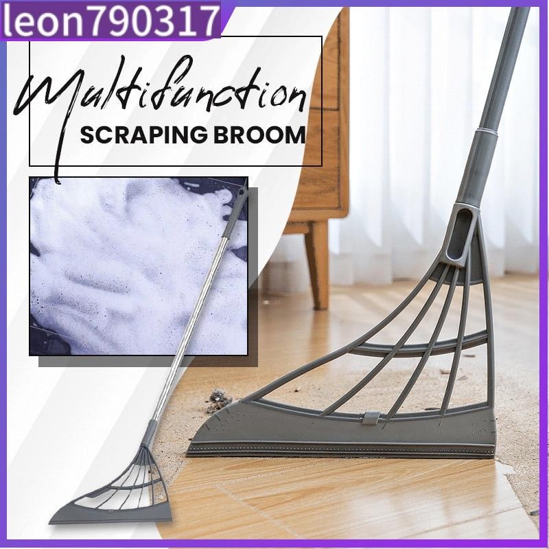 Magic Wiper Broom Wipe Squeeze Silicone Mop for Wash Floor W