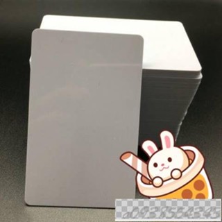 工廠優選#都是新款❥❥定製空白卡片可擦寫塑膠防水 PVC卡商務空白光面手寫畫印刷白色