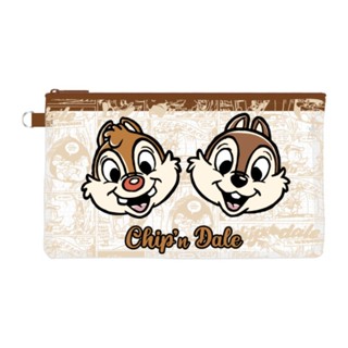 迪士尼Disney 透明網格筆袋(扁形)-奇奇蒂蒂 墊腳石購物網