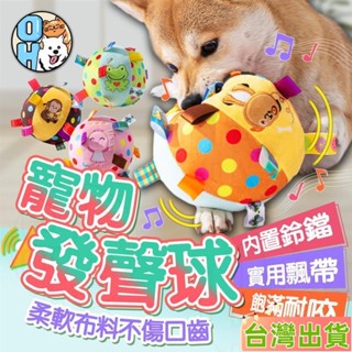 臺灣發貨 【耐咬磨牙】寵物玩具球 狗狗玩具球 發聲玩具 發聲球 逼逼球 磨牙球 寵物耐咬球 寵物用品 發聲互動