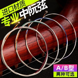桃園快速🚚 玄鶴中阮弦 專業弦1/2/3/4套弦 演奏級民族樂器配件琴絃