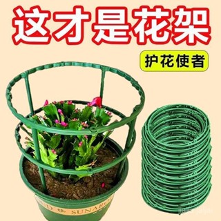 居家日用🔥室內陽臺客廳綠蘿花架多層蘭圓支架支撐桿家用通用型實用花架子三 USZ8