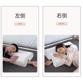 【拼全蝦皮最低價】 情侶枕頭記憶棉枕芯護頸椎助睡眠男女家用不壓手一體防麻雙人整頭