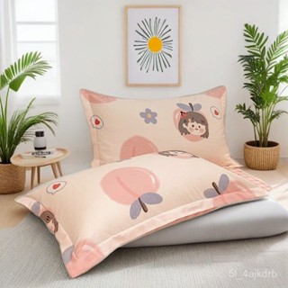 枕套天絲純棉枕頭套印染枕頭套 乳膠加大透氣一對裝 枕頭套枕頭套頂級枕套 舒適 枕頭套質感環保 長絨棉枕芯套