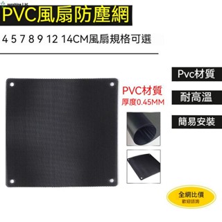 【SUN】電腦風扇機箱防塵網 風扇電腦PVC櫃子過濾網3/4/5/6/7/8/9/12/14CM 防塵防蟲風扇過濾網