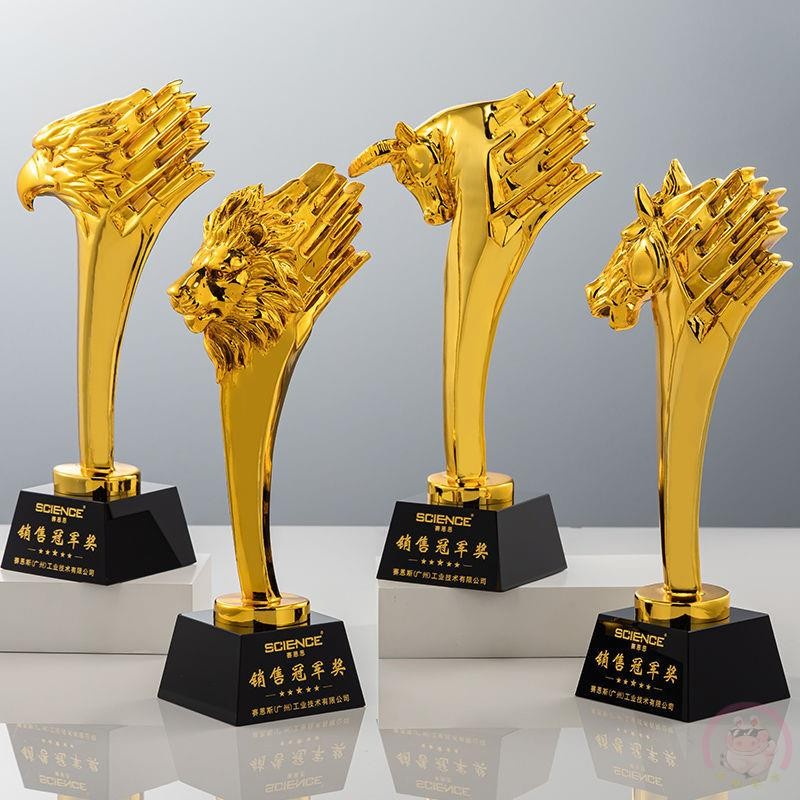 客製化 獎盃 鷹頭獎盃 金馬獎 金鷹獎 金牛獎 龍造型 龍頭獎盃 金龍獎盃 水晶獎盃訂製 創意獎盃 訂製 logo