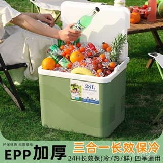 【臺灣熱銷】保溫箱商用擺攤冷藏箱車載戶外冰箱手提便攜家用食品保冷保鮮冰桶