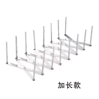 免運🧡碗碟架 廚房不鏽鋼碗盤架子託鍋蓋架蒸架可伸縮調整多功能廚房 置物架 大碗