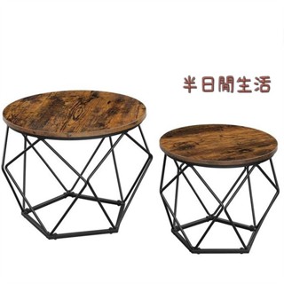 茶邊幾 沙發邊桌 小茶几 邊幾 床邊桌 陽臺桌 咖啡桌 北歐簡約五角形茶幾現代鐵藝臥室陽臺小戶型客廳茶機簡約時尚風