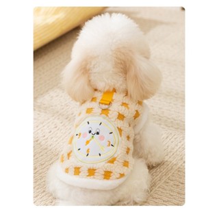 【鬼點子】現貨 寵物用品 冬季新款 S-XL 狗衣服 寵物衣服 狗背心 燈心絨寵物衣 狗雨衣 中型犬 小型犬 中小型