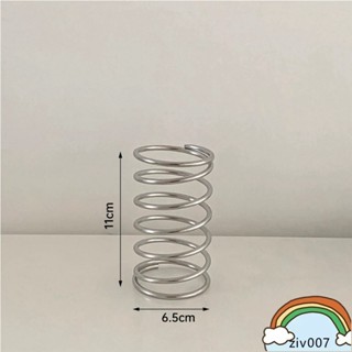 不鏽鋼置物架 我竟然買了個彈簧｀O´ 北歐風簡約置物 衛生間化妝間置物 彈簧造型置物架 彈簧牙刷架