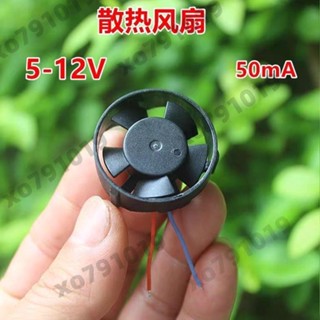 永勝汽車LED大燈散熱風扇DC5-12V散熱風扇圓形直徑32mm