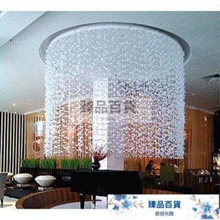臻品 百貨水晶羽毛珠簾年新款隔斷簾成品門玄關裝飾客廳臥室北歐免打孔