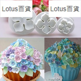熱賣🎈繡球彈簧模 餅乾壓花模具套裝 DIY翻糖蛋糕工具Lotus