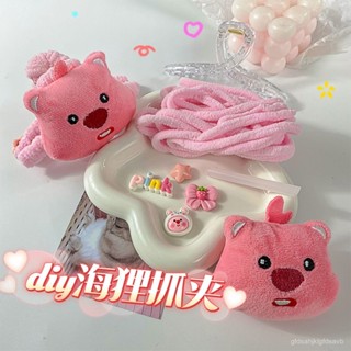 生活優選✅【1565人好評】毛絨Loopy抓夾小海狸diy手工自製髮夾少女心可愛鯊魚夾送女友禮物 8Y1R