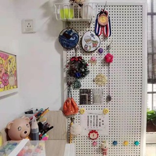 [臺灣熱銷]家居廚房洞洞板 貨架 定做洞洞板展示架 五金工具掛板 手機配件飾品架