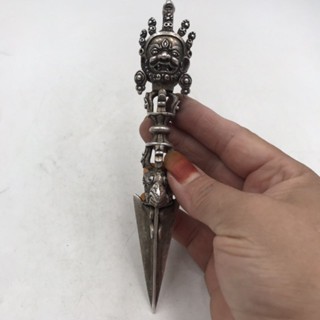 【免運 下單請先聊聊哦】尼泊爾工藝純銅大威德金剛杵降魔杵掛件密宗法器護身普巴佛敎