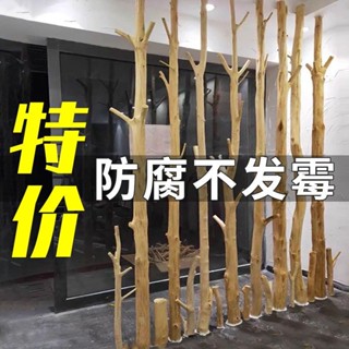 🌈臺中出貨 家居原木幹樹枝裝飾隔斷手工擺件客廳玄關diy定製櫥窗掛衣架216
