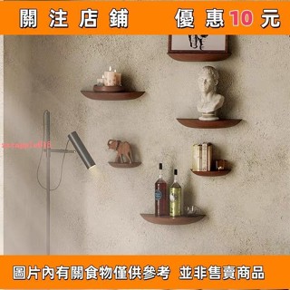 下殺 居家好品牆上置物架 免打孔一字隔板 創意置物架 牆壁掛式收納架 木板展示架子 置物架 家居生活#愛樂樂心選