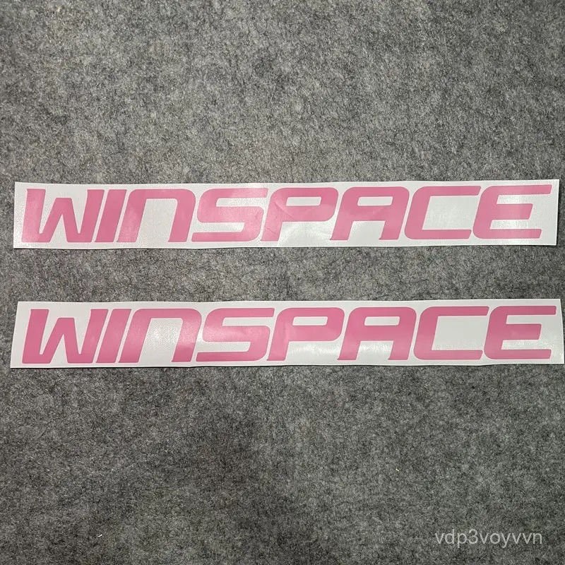 【可開發票】 銀貝斯winspace自行車公路車側標覆蓋logo貼紙可定製 LGSE