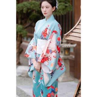 日本和服 和服 和服外套日式和服 角色扮演 cosplay和服女改良連衣裙學生日式溫柔外景拍照神明少女影樓日係寫真服裝