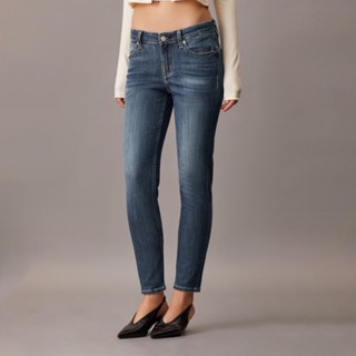 【Calvin Klein】 CK Infinite Cool Body 九分牛仔褲 藍色