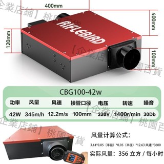 【企業店鋪】超薄款新風機室內通風機全屋新風系統超強風力全金屬換氣扇排風扇