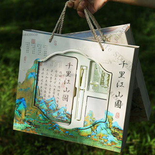【新款】古風復古筆記本禮盒套裝中國風高顏值記事本手帳本生日禮物送同學