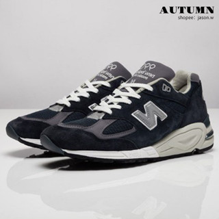 New Balance 990 Nb V2 深藍 灰 反光 3M 麂皮 復古 男女鞋 M990Nv2