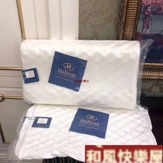 🔥希爾頓記憶棉枕原裝進口助眠護頸枕頭學生單人兒童枕成人壓縮枕芯Ting