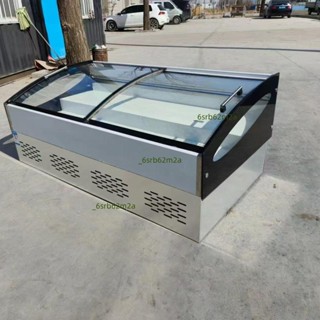 階梯冰臺商用燒烤熟食冷凍展示櫃點菜冷盤冰櫃串串冷藏保鮮正品（廠商直發,諮詢運）
