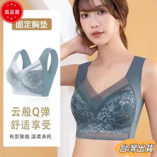【限時特賣】夏季冰絲無痕內衣 一件式女士內衣女 集中爆乳 收副乳性感運動內衣 美背背心 抹胸 胸罩sdaw