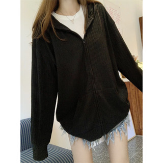 【XL~8XL】悠品🎀大尺碼胖mm高階感連帽開衫外套✨寬鬆顯瘦上衣【元氣衣研所】