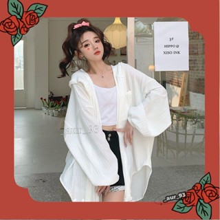 臺灣出貨💥免運L-4XL 夏季女裝 大尺碼 夏季外套 ins風連帽衛衣 大尺碼外套 防曬衣 襯衫女 長袖上衣 韓版寬鬆