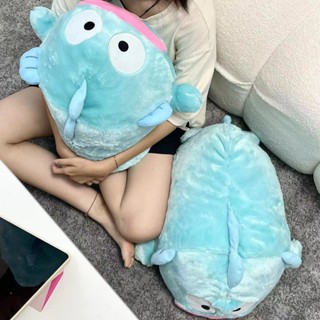 卡通抱枕 🚛免運🚛 可愛卡通動漫醜魚造型毛絨立體公仔玩偶玩具節日禮物抱枕腰靠生日禮物 交換禮物