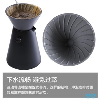 🍀鑫鑫百貨🍀北歐意式手沖咖啡套裝陶瓷滴漏式V60濾杯分享壺咖啡廳沖泡器具