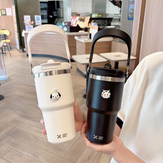 手提冰霸杯 保溫杯 保溫瓶 咖啡杯 冰壩杯 不鏽鋼保溫杯 隨手杯 環保杯 隨行杯 吸管高顔值冰霸杯 保冷新款