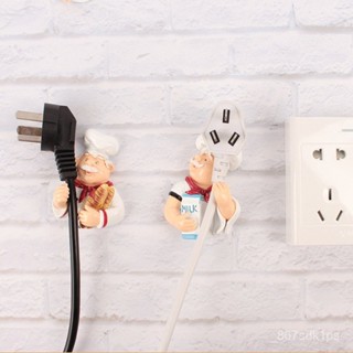 【全網最低價 免運】卡通電源綫收納架創意家居插頭整理支架廚房 廚房掛鉤架 廚房掛勾 廚房吊桿 廚房掛鉤 浴室吊架 掛勾架