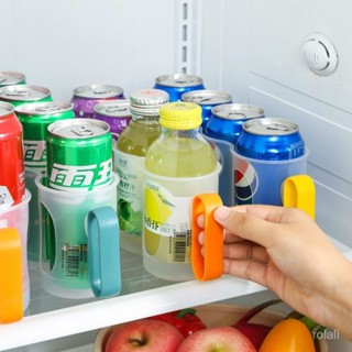 📣爆款推薦📣易拉罐收納架冰箱啤酒飲料置物架廚房調料瓶整理架冷藏可樂罐裝 TW9V