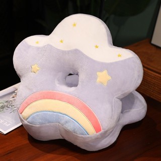 【趴睡神器】5-10午睡枕 趴睡枕 旅行枕 彩虹花朵午睡枕午睡神器專用趴趴枕趴睡枕睡覺抱枕枕頭 趴趴墊 雙麵抱枕 小枕頭