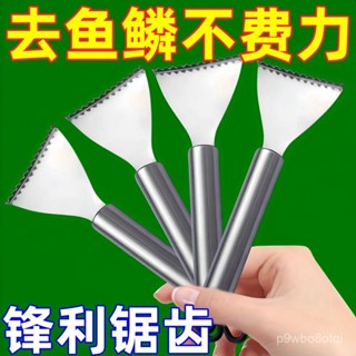 🔥新店限時低價🔥不銹鋼魚鱗刨工具廚房家用款颳魚鱗器手動打魚刀廚房去冰箱除味器