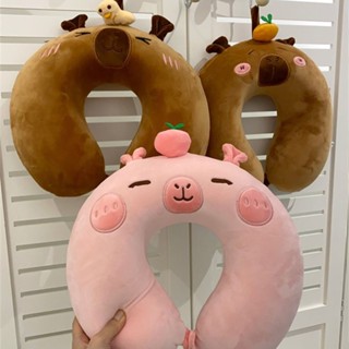 旅行便攜式u型枕 飛機枕 午睡枕旅行枕 慢迴彈記憶棉 ins可愛新款創意記憶棉u型枕可拆洗護頸枕脖子圈旅行便攜學生午睡