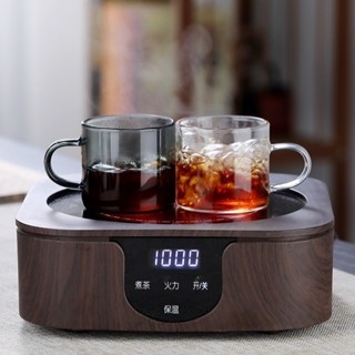 🔥損壞包賠 免運🔥高硼矽耐熱玻璃小茶杯茶碗家用透明耐高溫茶具茶杯直身小把品茗杯