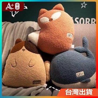 【A+優選】辦公室抱枕被子兩用午睡枕頭靠枕女生睡覺小毯子二閤一車載汽車用 RLBK188