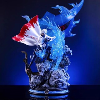 🔥精美手辦火影忍者CS旂木卡卡西手辦大型六代目GK鵰像模型擺件28cm男生禮物手辦 手辦週邊 模型 生日禮物